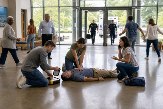 How to Respond During the First Few Minutes of a Medical Emergency