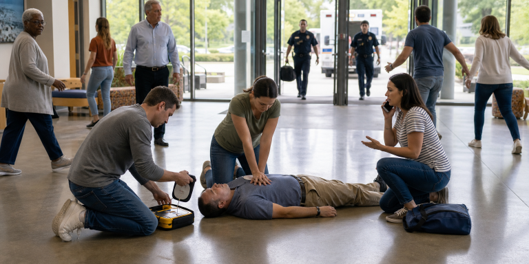 How to Respond During the First Few Minutes of a Medical Emergency
